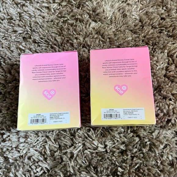 NWT set of 2‎ Stoney Clover earbud case covers - Picture 2 of 2